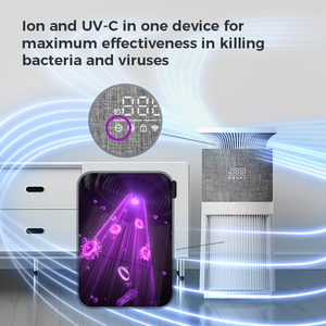 Purificatori d'Aria Intelligenti con Display AQI in Tempo Reale, Ideali per Peli di Animali e Rimozione Odori - Product Image 3