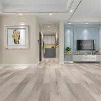 Carrelage de sol en plastique à grain de bois hybride le plus populaire, approvisionnement en usine, revêtement de sol stratifié LVT, revêtement de sol en planche de vinyle à poser en vrac de 5mm