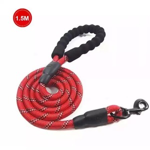 New Dog Traction Rope Pet Nylon Round Rope Foam Reflective Dog Drawstring Medium Large Dog Chain Multicolor - Product Image 3