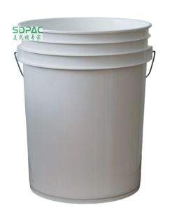 <span class=keywords><strong>Seau</strong></span> de 5 gallons de qualité alimentaire blanc + couvercles à joint gamma, conteneur de stockage sans BPA, <span class=keywords><strong>seau</strong></span> durable en HDPE à large ouverture de 85 mil - Product Image 2