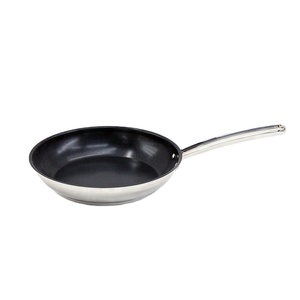Design moderne pour la cuisine, avec poignée en acier inoxydable, poêle à frire, 1 pièce - Product Image 1