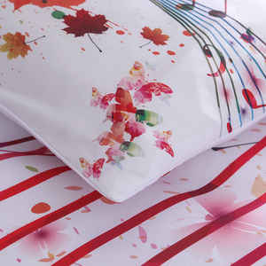 Luxe Moderne 100% Polyester Bedrukt Kingsize Beddengoed Set Voor Het Hele Seizoen - Product Image 6