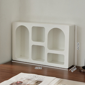 Meuble de <span class=keywords><strong>rangement</strong></span> moderne en bois pour salon, à poser au sol, avec 5 étagères et compartiments, incontournable pour 2026 - Product Image 1