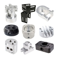 Komponen Logam Anodized Presisi Tinggi dari Aluminium 6061, Bagian-Bagian CNC untuk Peralatan Optik dan Kamera