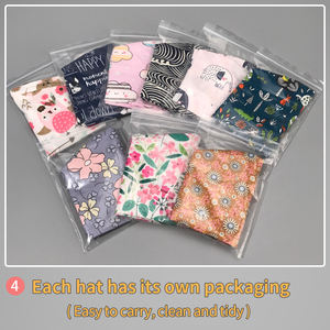 Gorro de enfermera con estampado de dibujos animados de alta calidad, gorro de salón de belleza, gorro de enfermería ajustable, <span class=keywords><strong>gorros</strong></span> de <span class=keywords><strong>quirófano</strong></span> para mujer, personalización - Product Image 6