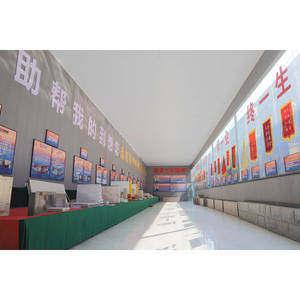 Machine de fabrication de poteaux de clôture en béton en forme de H et de T à longueur réglable, contrôlée par PLC, capacité 3700x1550x1550mm, LIBO - Product Image 5