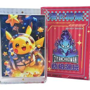 3D giấy khắc Acrylic gạch pokemaned gengar cắt giấy thủ công nam châm nghệ thuật bảng kinh doanh thu thập thẻ slab Booster hộp mù - Product Image 3