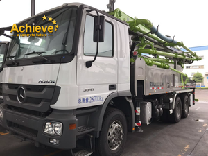 PROMO EXCEPTIONNELLE : Camion-pompe à béton diesel Zoomlion d'occasion, modèle 38X-5RZ-3, remis à neuf, importé de Chine - Product Image 3