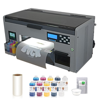 A3 Mini DTF Printer resolusi tinggi XP600 PET Film Inkjet 30cm Transfer T-Shirt mesin cetak portabel otomatis