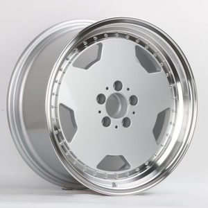 Jantes en alliage d'aluminium vintage <span class=keywords><strong>Mercedes</strong></span> de 18 pouces 5X112PCD à fond profond pour voitures particulières Benz W204 W205 W212 W207 <span class=keywords><strong>W124</strong></span> - Product Image 5