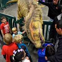 Costume de dinosaure réaliste animatronique personnalisé
