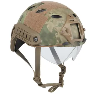 Хит продаж, уличный велосипедный мотоциклетный тренировочный шлем боевой безопасности, высококачественный пластиковый противоударный Тактический шлем