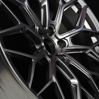 Jantes en alliage forgé OEM 21-22 pouces avec finition noir mat 9.5J pour LandRover, directement de l'usine