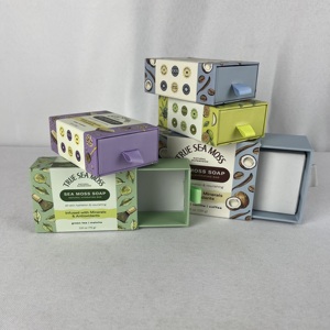 Emballage de boîte en carton rigide personnalisé parfum cosmétique lunettes de soleil portefeuille boîte à tiroir boîtes en papier durable coulissante pour emballage - Product Image 3