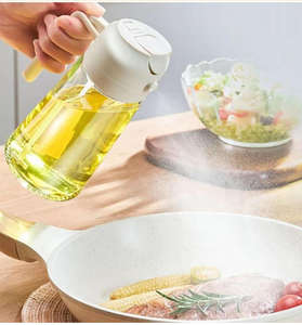 Multifunction 2-in-1 Glass <strong>Oil</strong> Mister Vinegar Dispenser Chinagama Kitchen <strong>Cooking</strong> Utensil Olive <strong>Oil</strong> Sprayers <strong>Oil</strong> <strong>Spray</strong> Bottle - Product Image 2