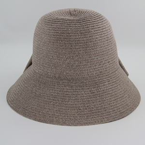 Nouvel été personnalisé MERINO laine tricoté pêcheur femmes européen américain couleur unie chapeau à larges bords - Product Image 4