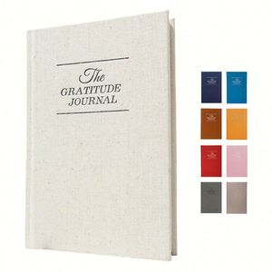 Custom Print Diary with logo Hardcover Linen Fabric Cover Green A5 <b>Lined</b> Monthly goal Journal Planner Writing <b>Notebooks</b> - Product Image 1