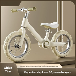 Vélo d'équilibre en métal pour enfants, pédales, âges 1-3-6, scooter auto-équilibrant, jouet pour apprendre à marcher - Product Image 1