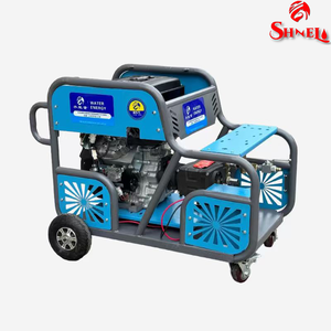 Nettoyeur haute pression à <span class=keywords><strong>essence</strong></span> 5,81 GPM 700 bars avec <span class=keywords><strong>d</strong></span>émarrage électrique, buses rotatives/sablage pour l'élimination de la graisse/huile et de la rouille, eau froide - Product Image 2
