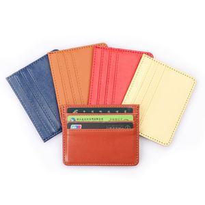Portefeuille Pop Slim X808 en Cuir PU pour Hommes et Femmes, Porte-cartes de Crédit et Porte-documents Personnalisable avec Logo - Product Image 2