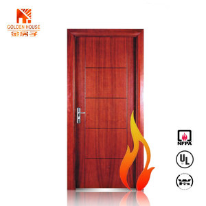 UL puerta de madera con Panel de puerta Interior de apartamento GH - Product Image 3