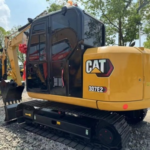 Excavatrice sur chenilles CAT307E d'occasion de 7 tonnes (marque japonaise) avec godet de 0,4 m, puissance de 36 kW, modèle 2024, 100 % prête à la vente, inspection vidéo testée - Product Image 1