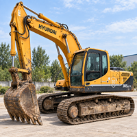 Excavatrice sur chenilles Hyundai 305LC-9 d'occasion, année 2012, entièrement hydraulique, prix usine pour l'excavation