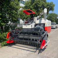 Moissonneuse-batteuse à haute efficacité pour le blé et le riz, 100 CV, avec un réservoir à grains de grande capacité