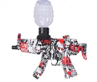 Electric Cool Graffiti Ball Automatic Toy Splat Ball Water Pellet Gel Beads Toys Auto Shooting 1000 Gel Beads