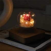 Gepersonaliseerde Geschenken Natuurlijke Oneindig Geconserveerde Rozen Bloemen Magnetische Zwevende Unieke Nieuwe Bewaarde Bloemen Plant
