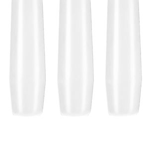 <b>Taper</b> <b>Candles</b> White 12 Pack Dripless Long Burning For Table Decor - Product Image 3