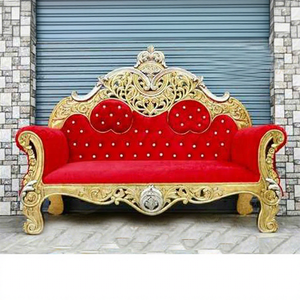 Sofá de Boda de Diseño Moderno para Novios, Asiento de Amor Estilo Maharaja Real, Portátil para Ceremonia Roka, para Fiestas de Recepción, EE. UU. - Product Image 1