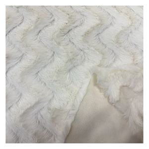 100% <span class=keywords><strong>Polyester</strong></span> PV nhung chải <span class=keywords><strong>S</strong></span> Dải dệt kim vải lông thú cho quần áo - Product Image 2