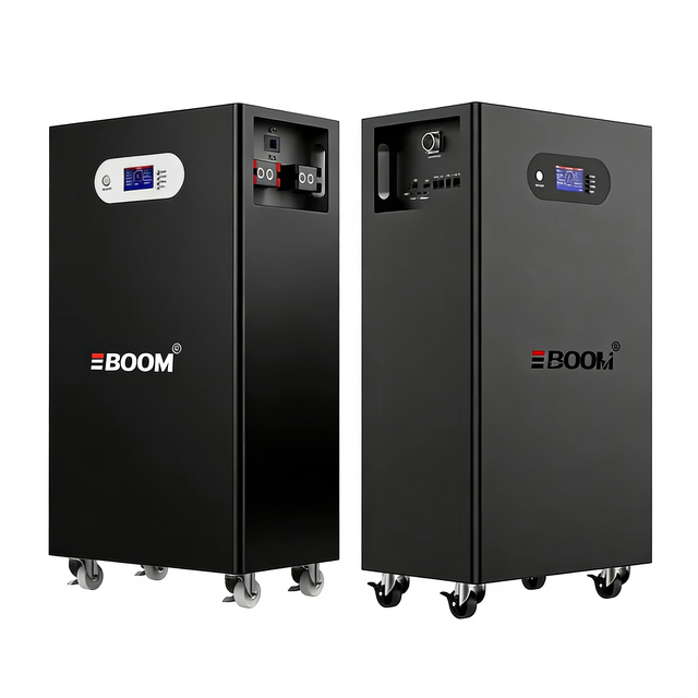 15kWh Solar System 51.2V 300Ah All-in-One Wheeled Photovoltaic Home Energy Storage System