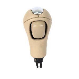 Pommeau de levier de vitesse en cuir beige pour voiture Infiniti, levier de transmission automatique, conception ergonomique pour G25 G37 FX37 EX37 QX70 Q60 QX50 - Product Image 3