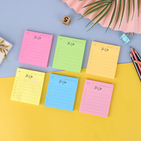 Blocs-notes adhésifs mignons et portables de haute qualité, multicolores, personnalisables avec logo, très demandés 010A