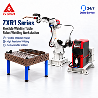 Sistem Pengelasan Robotik yang Disesuaikan dengan Posisioner Servo Ganda untuk Produksi Rangka Logam Berulang
