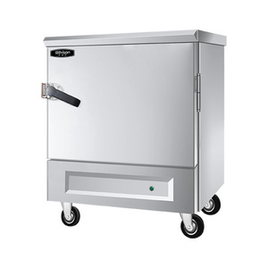 Armoire vapeur commerciale Stevision, porte simple, 4 plateaux, en acier inoxydable, équipement de cuisson à la vapeur électrique pour usage en restaurant - Product Image 1