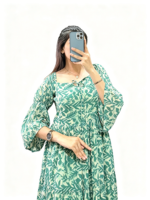 Robes de printemps amples pour femmes, grandes tailles, imprimées multicolores, col rond, manches 3/4, pour les loisirs et les vacances, vente en gros