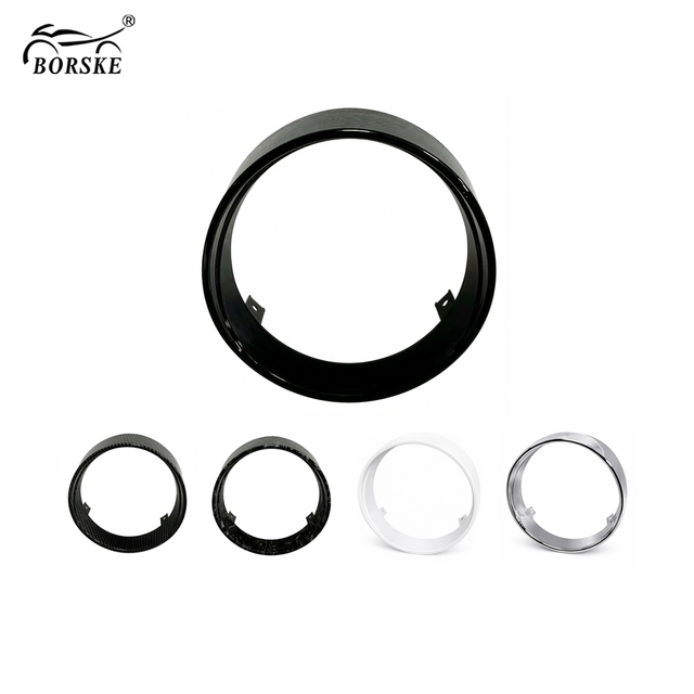 Higher Version Motorcycle Headlight Trim Front Headlamp Cover Head Light Decoration Cover for 2016-2023 Vespa Primavera 150