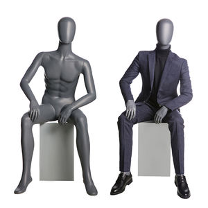 Maniquí de exhibición de trajes para <span class=keywords><strong>hombre</strong></span> AFELLOW Serie John, original europeo, de fibra de vidrio, con torso y postura de pie. - Product Image 5