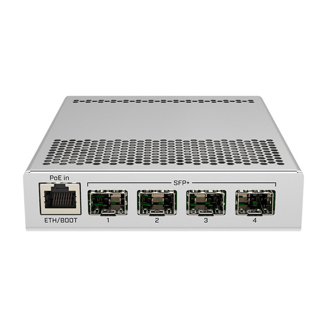 MikroTik CRS305-1G-4S+IN 10G SFP+ Managed Switch 5-Port 10Gbps Fiber Optical Desktop Switch Wholesale