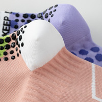 Échantillon gratuit Chaussettes de sport pour femmes Logo personnalisé Maille athlétique Respirant Pilates Grip Chaussettes de mollet Running Chaussettes de compression