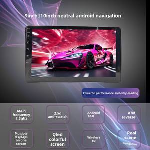 9/10 Inch <strong>8</strong> Core Car <strong>Navigation</strong> Device with Wireless CarPlay GPS for Android LED Display Dashboard Mount - Product Image 2