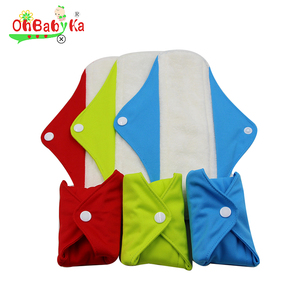 Ohbabyka kadın hijyenik pedler toptan annelik bayanlar kumaş regl bambu çevre dostu hijyenik pedler kullanımlık - Product Image 6