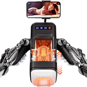 Babeishine Smart Auto-Heating Männlicher Mastur bator - 10 Vibrationen und 10 Schub modi für ultimative Stimulation - Product Image 1