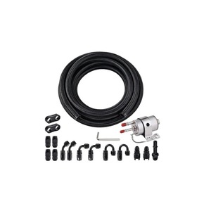 Kit de convertisseur de filtre à carburant Haofa, régulateur de pression de 25 pieds avec tuyau et raccords pour modification automobile - Product Image 1
