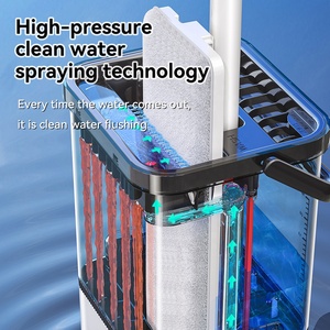 Dễ dàng-to-Sử Dụng Phẳng Ma Thuật Lau Với Cực Thép Sợi Nhỏ Vải Có Thể Gập Lại Làm Sạch Xử Lý Mới Phong Cách Nhựa Vật Liệu Kim Loại - Product Image 3