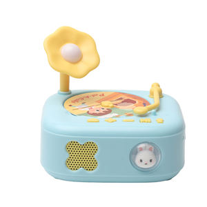 Caja de Cuentos con Diseño Vintage, Reproductor de Audio Interactivo de Litio con 4G de Memoria, Historias/Canciones de Cuna en MP3 para Niños - Product Image 1