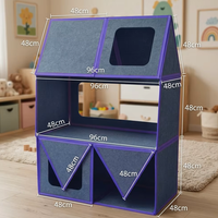 Bloques de Construcción Magnéticos Suaves y Silenciosos, Paneles de Fieltro Sin Bordes Afilados, Seguros para Niños Pequeños, CE EN71 STEM, Imán de Construcción Educativo